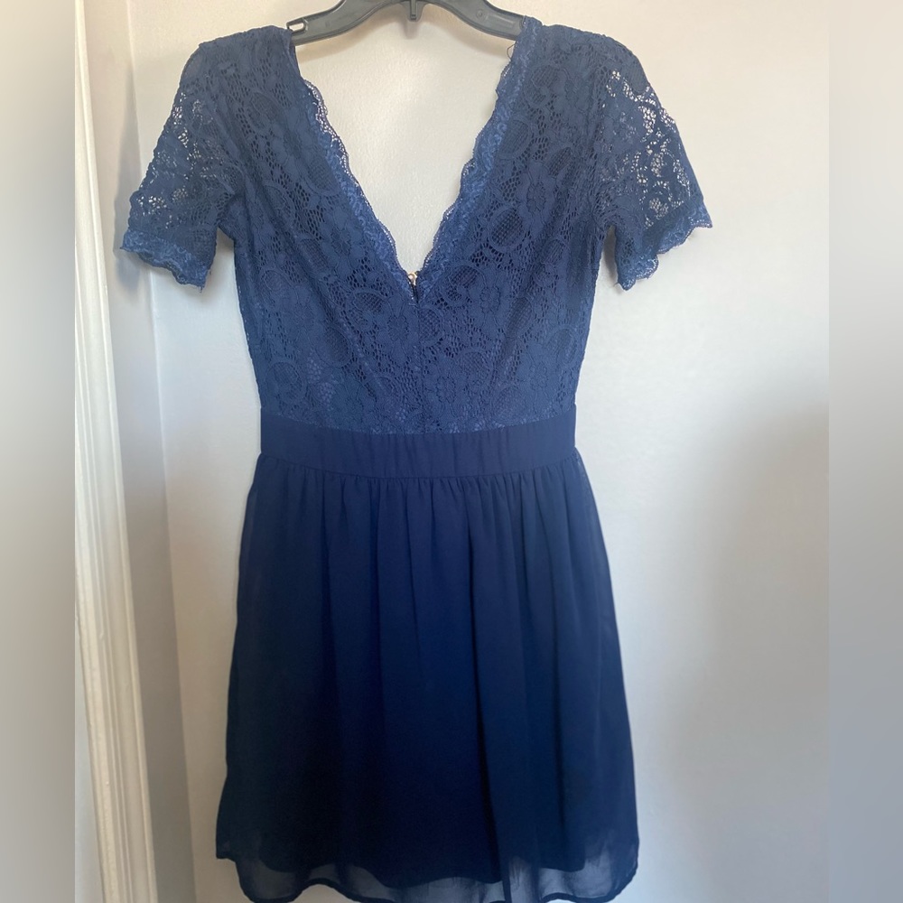 Navy Blue Dress